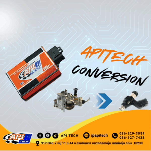 Phoom API Tech FI Conversion Kitset ชุดสาย